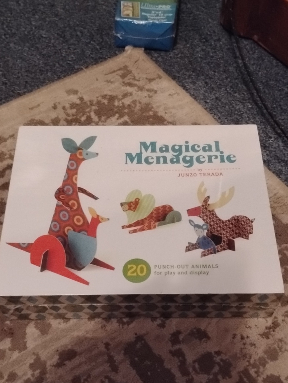 Magical Menagerie Punch-Out Animal Set by  - Multicolor